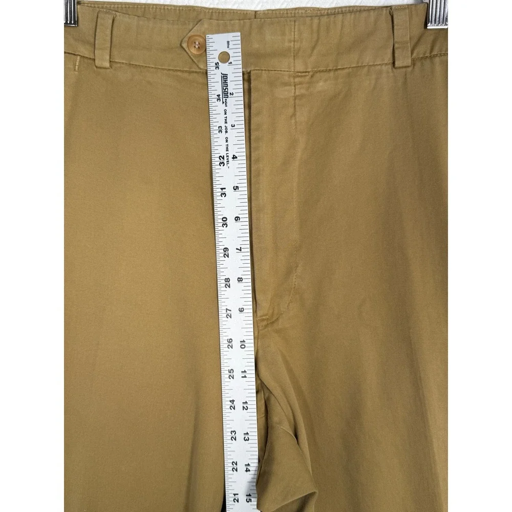 Bills Khakis M2 Mens 38x30 Flat Front Chino Pants British Khaki Tan Made in USA - Picture 5 of 7